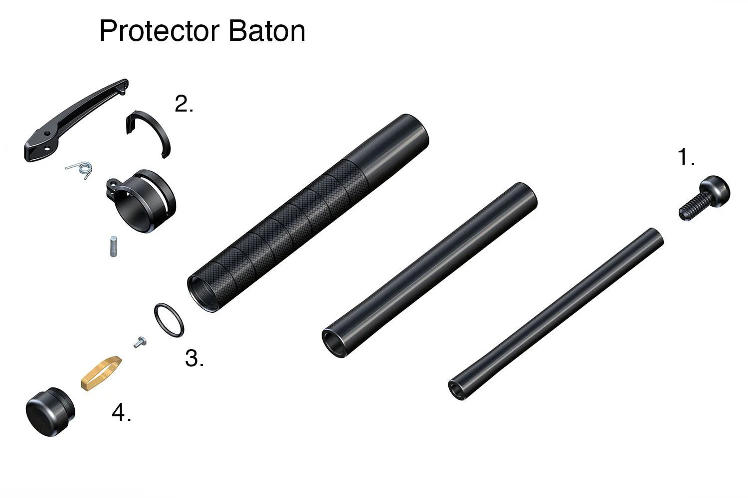 Concealable Baton Parts - Image 3